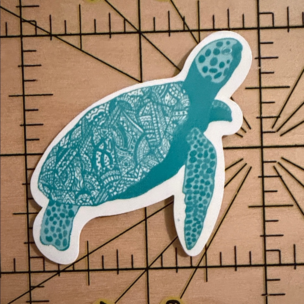 💜13/$13 +Bundle Sticker Sale | Turtle Animal Waterproof Sticker